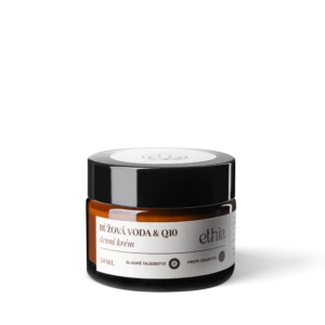 Denní krém s růžovou vodou a Q10