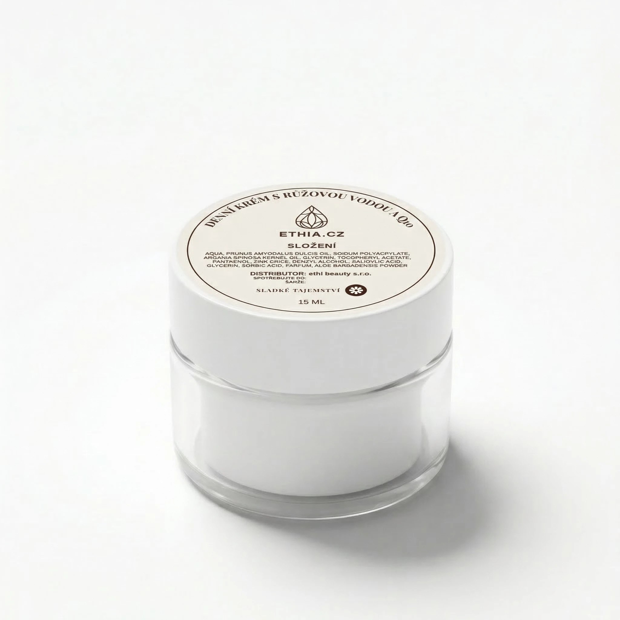 Vzorek – denní krém s růžovou vodou a Q10